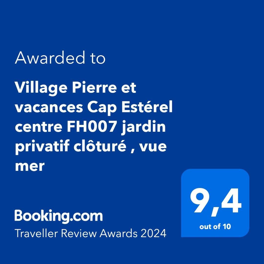 T2 En Rez De Jardin Privatif Cloture , Cap Esterel Pierre Et Vacances ,Piscine Chauffee Des Le 05 Avril Au 02 Novembre Saint-Raphael  Bagian luar foto